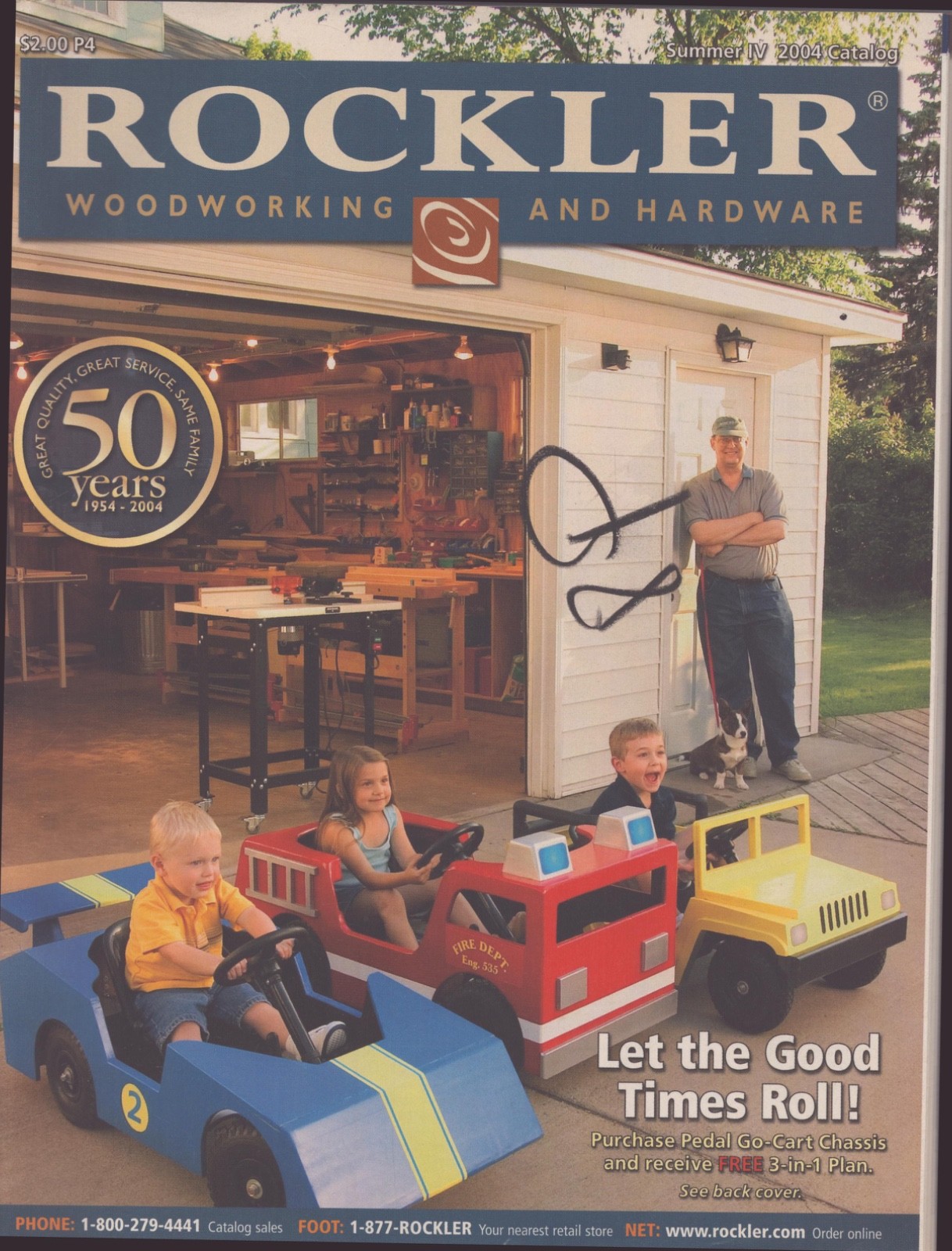 Rockler Woodworking and Hardware Catalog - Spring IV 2004 - 156 Pages