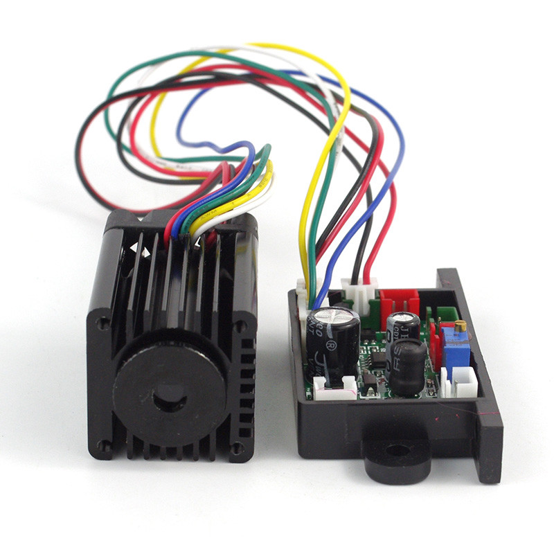 520nm 100mW Green Dot Laser Module Diode Stage Lighting Long Duty 12VDC TTL