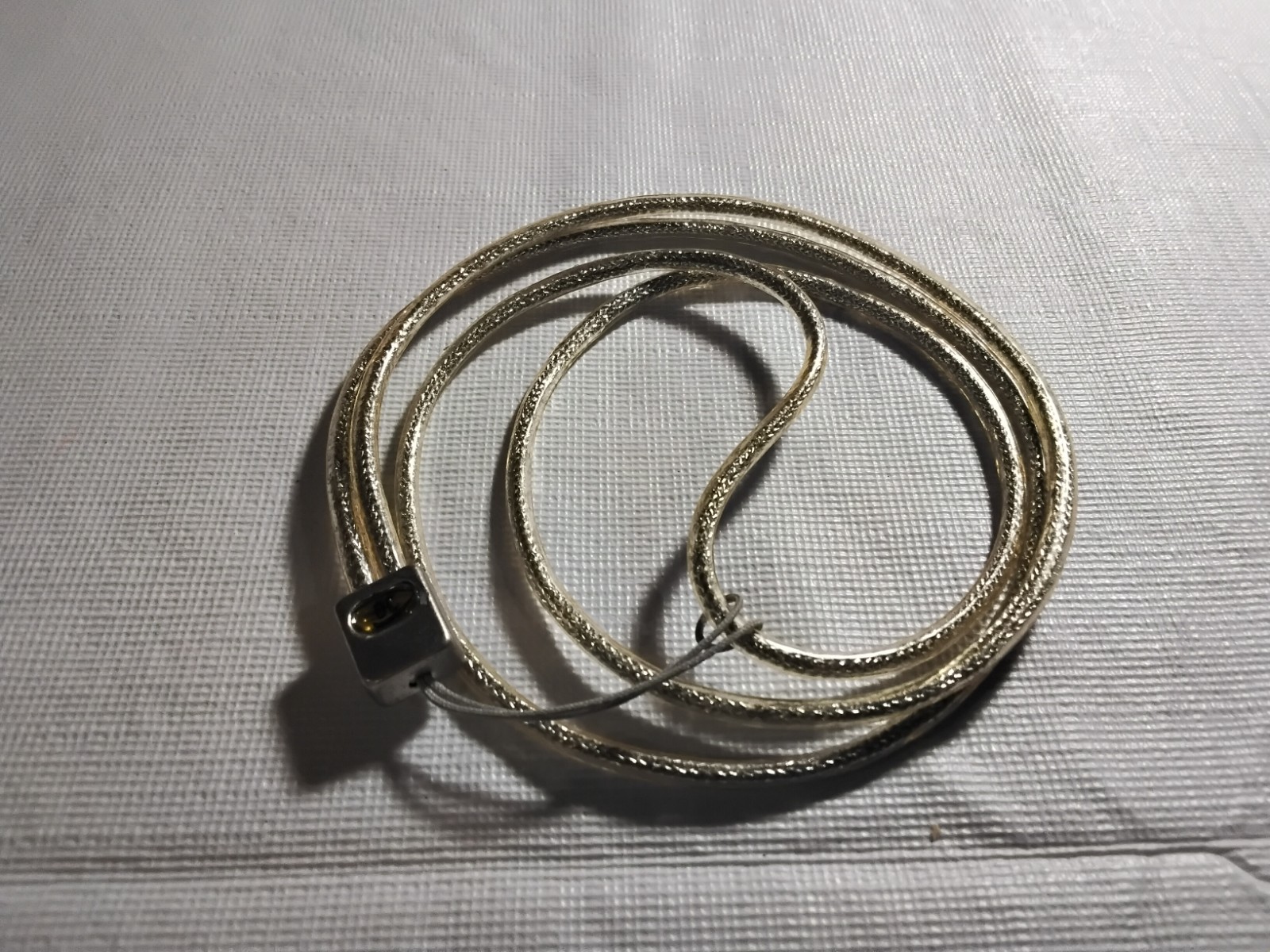 Gold Jeweled neck camera STRAP ~ w/ Loop end ~ Lightweight and Sturdy