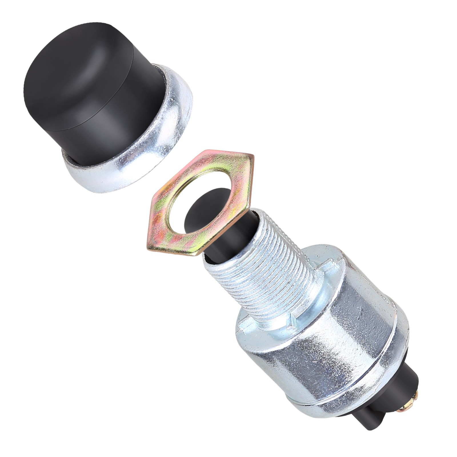 For Car Boat Track Waterproof Switch Push Button Horn Engine Start Starter 12V
