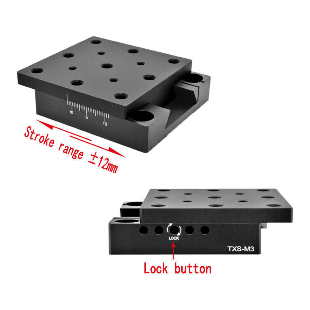 X-axis Linear Stage X Axis Translation Stage Manual Single-axis Sliding Stage