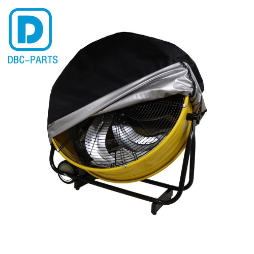 Waterproof Industrial Fan 420D Cover  Dustproof Protection for 30.5" Drum Fans