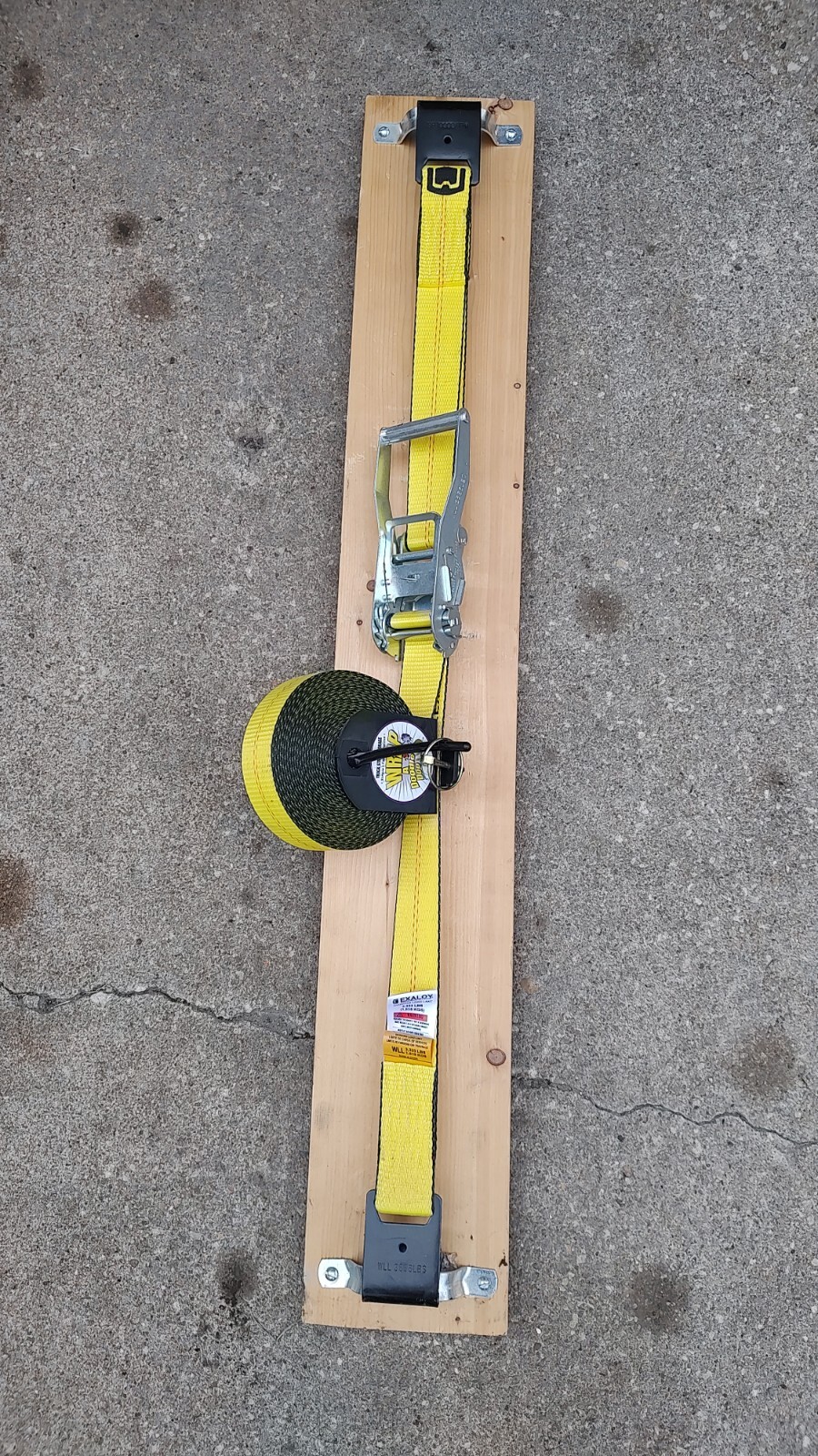 Set Of Two Loose End Rollers For Trailer Straps