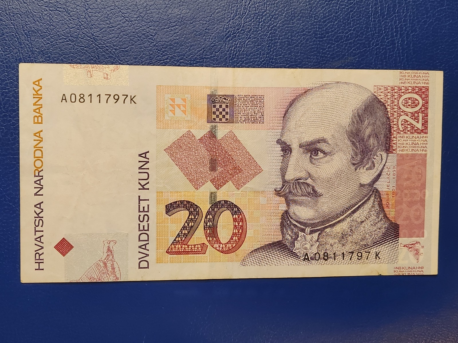 Croatia - 20 Kuna 2001 - BANKNOTES