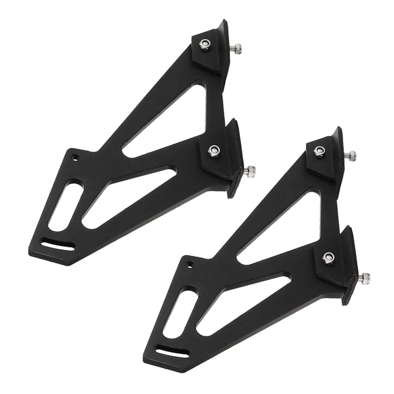 6.3 Inch Universal Car Spoiler Mounting Brackets CNC Aluminum Rear Wing Support