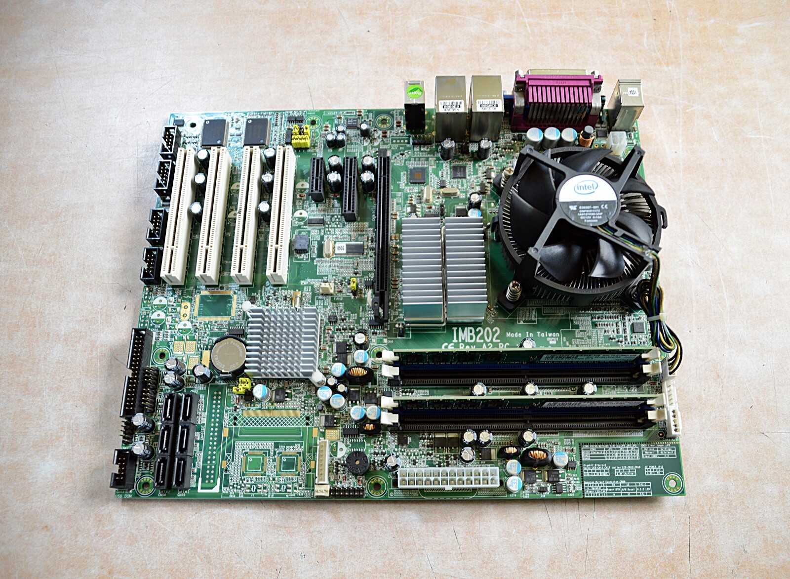 Axiomtek Industrial Mainboard IMB202 REV.A2-RC free ship