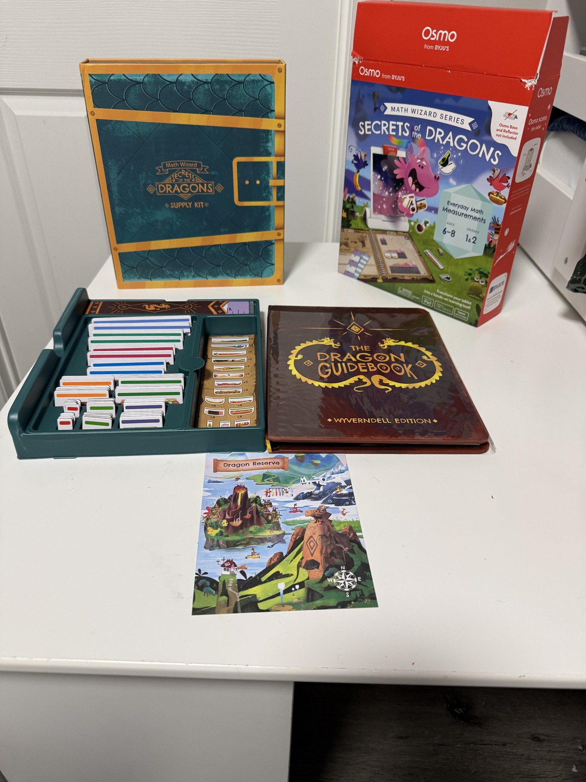 Osmo Secrets Of The Dragons Math Wizard Kit Children Mathematics English STEM
