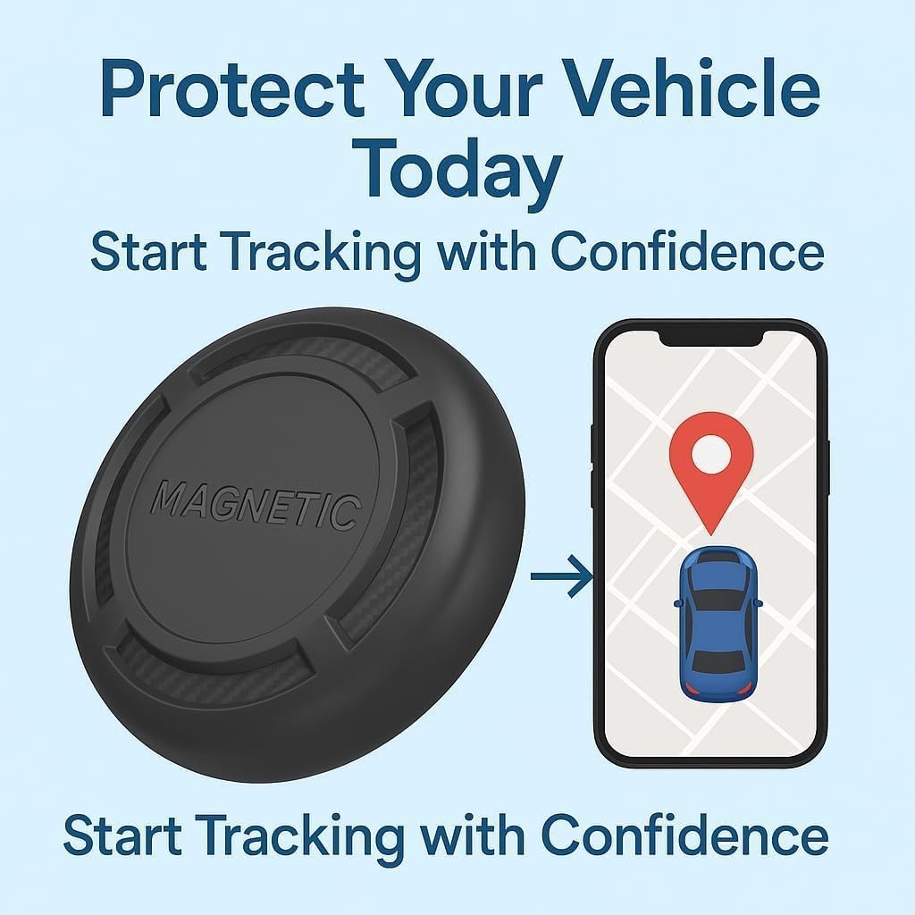 Powerful Hidden GPS Tracker for Vehicles – Bluetooth Connectivity, Easy Install