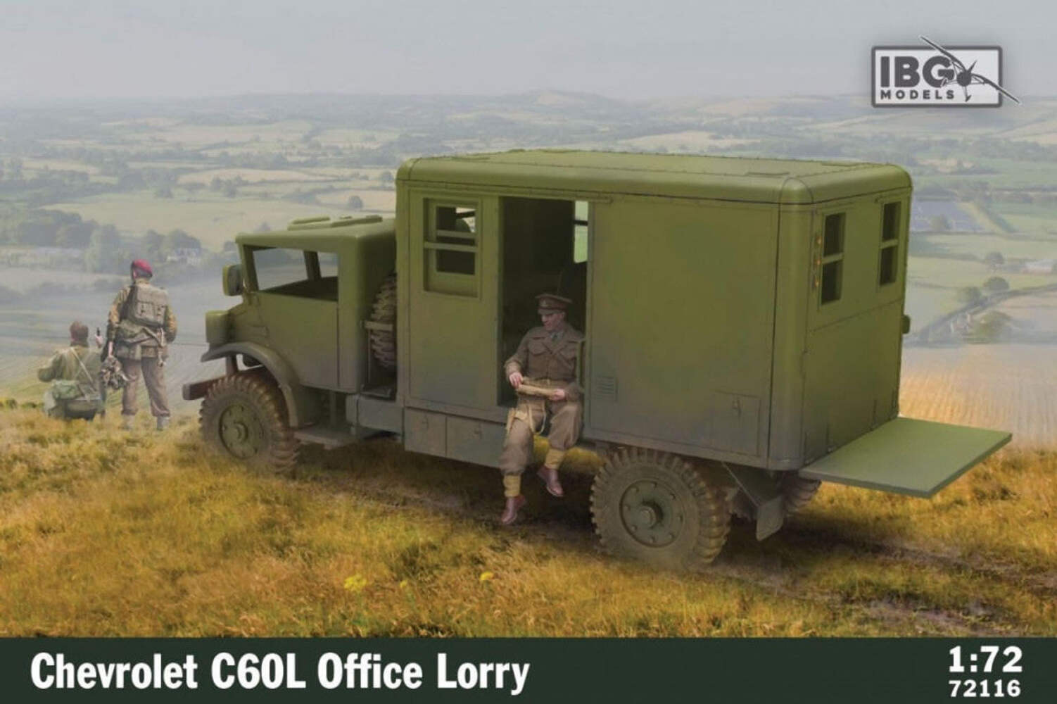 IBG Models 1/72 IBG Chevy C60L Office Lorry