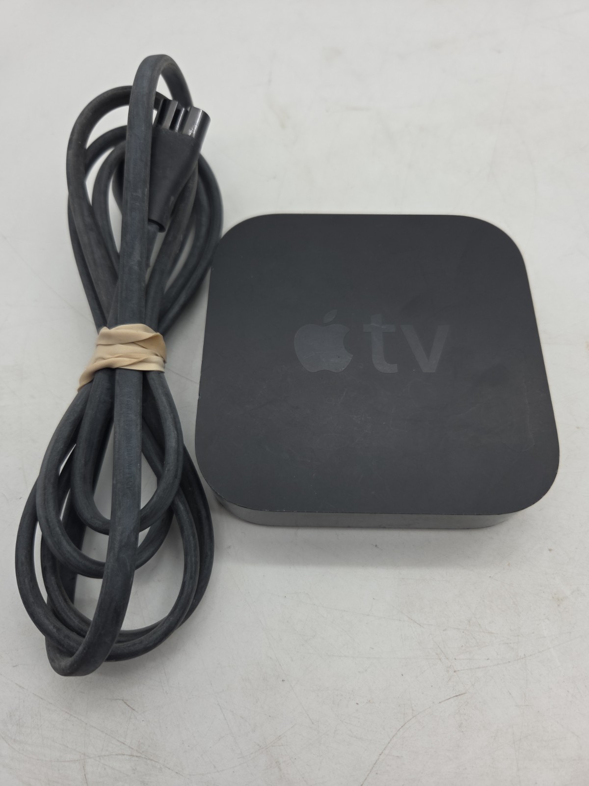 APPLE TV 3rd Gen Model A1469 W/Power Cable, No Remote - TESTED, WORKS!