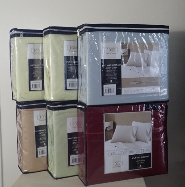 CHATEAU HOME COLLECTION Sheets - Split King, Cal King, Queen - Choose Size/Color