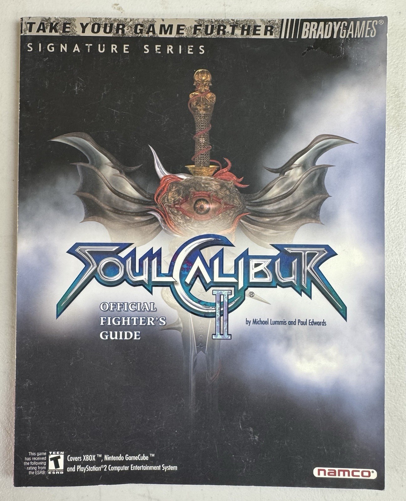 Soul Calibur II Brady Signature Strategy Guide Playstation 2 GC Xbox No Poster