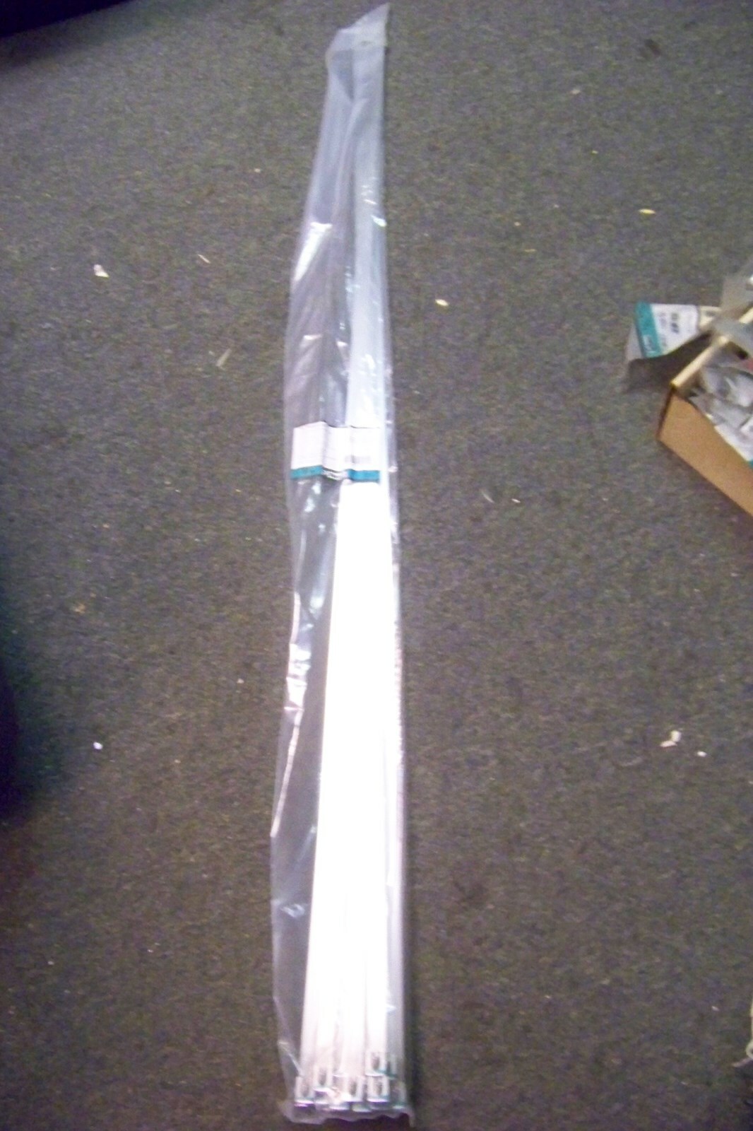panduit MLT8DSH-Q316 Stainless Steel Cable Tie, 53.5"L, PK25