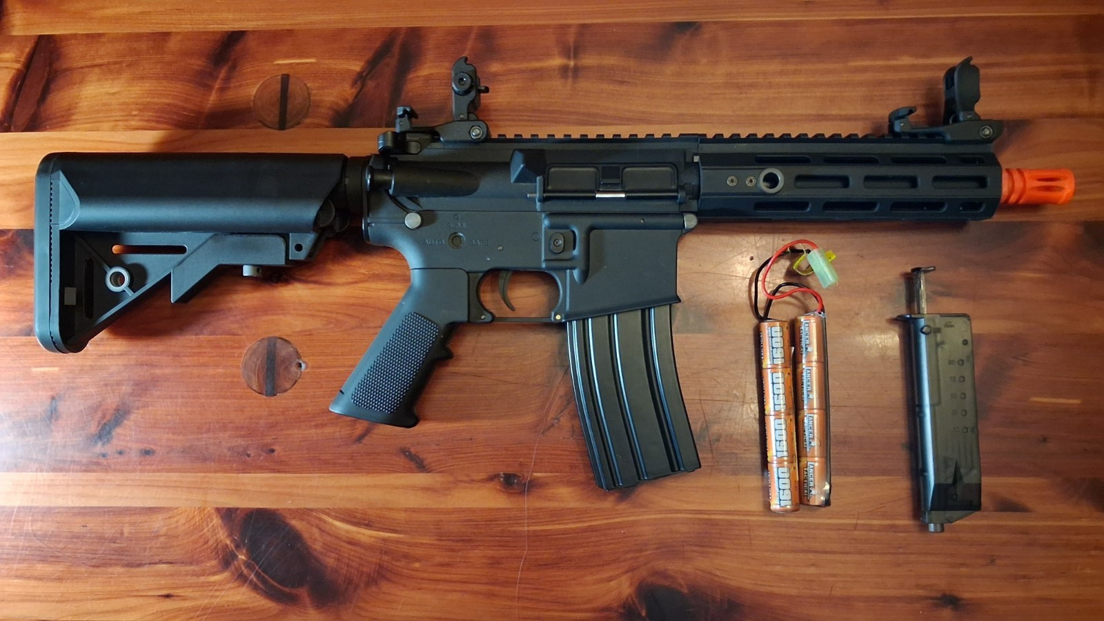 Lancer Tactical Gen 2 - 6MM Electric Airsoft Rifle with Battery & Charger, Used