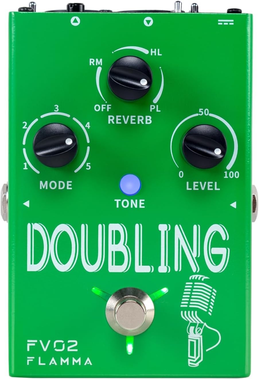 Vocal Processor Effects Pedal Stompbox Mic Amplifier