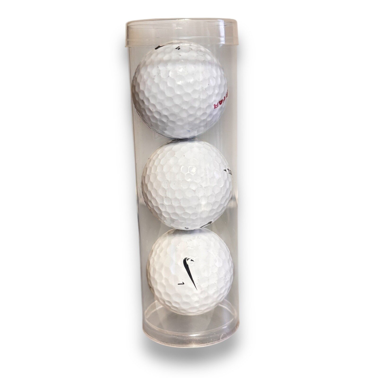 Nike Golf Balls Used Package Of 3 Mixed Set, Match Playable Set.