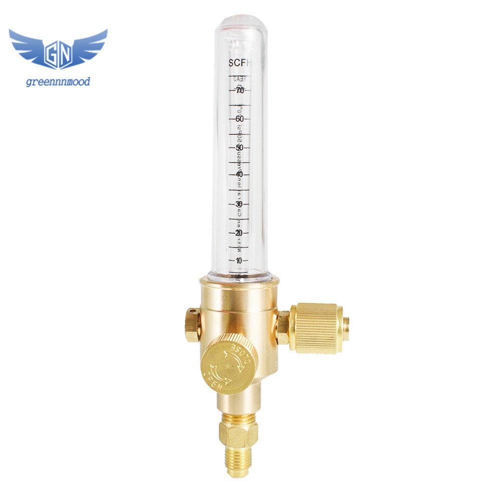 Nitrogen Flow Meter Max inlet Pressure 50 PSIG Brass New