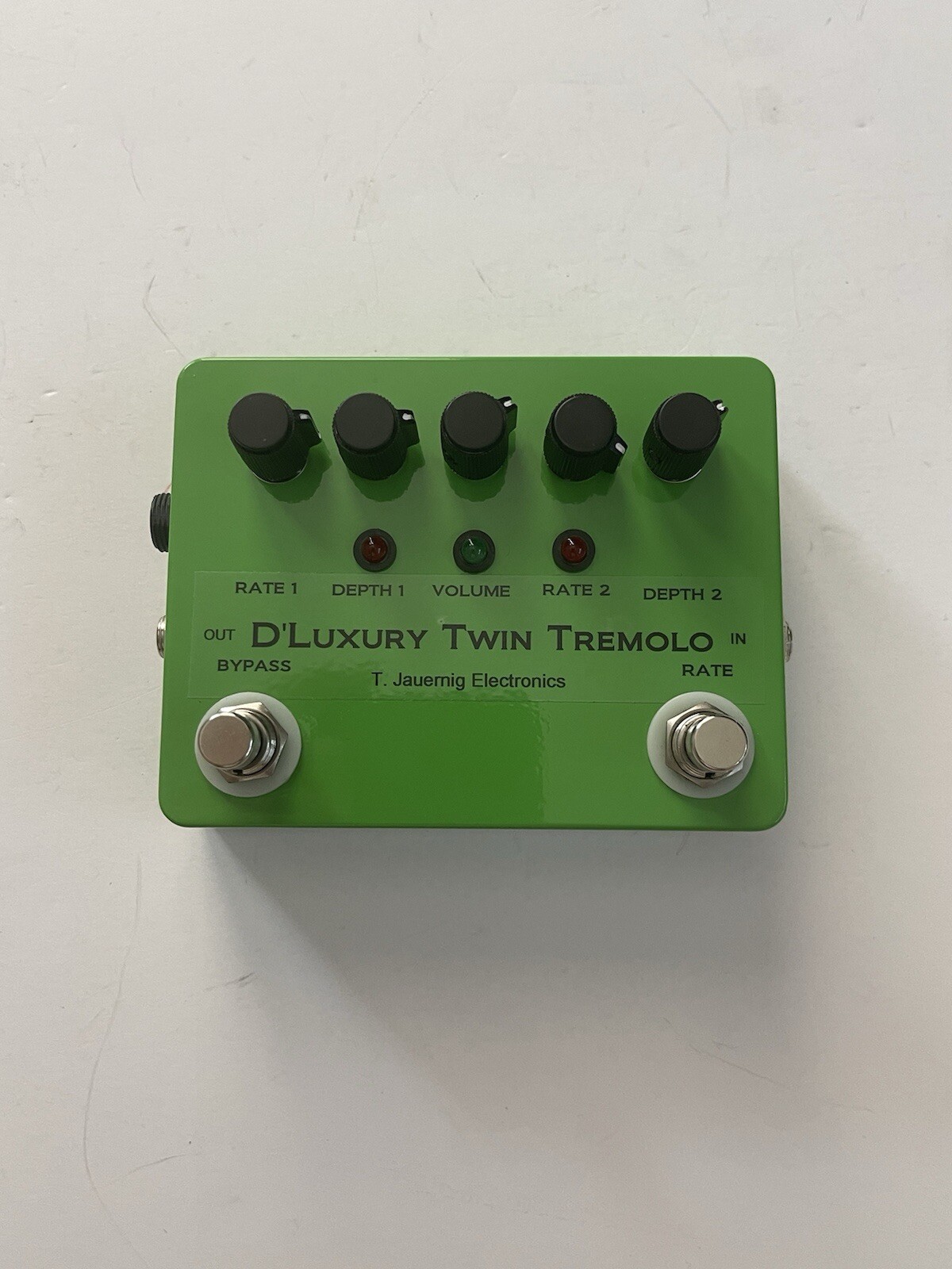 T. Jauernig Electronics D’Luxury Twin Tremolo Rare Guitar Effect Pedal