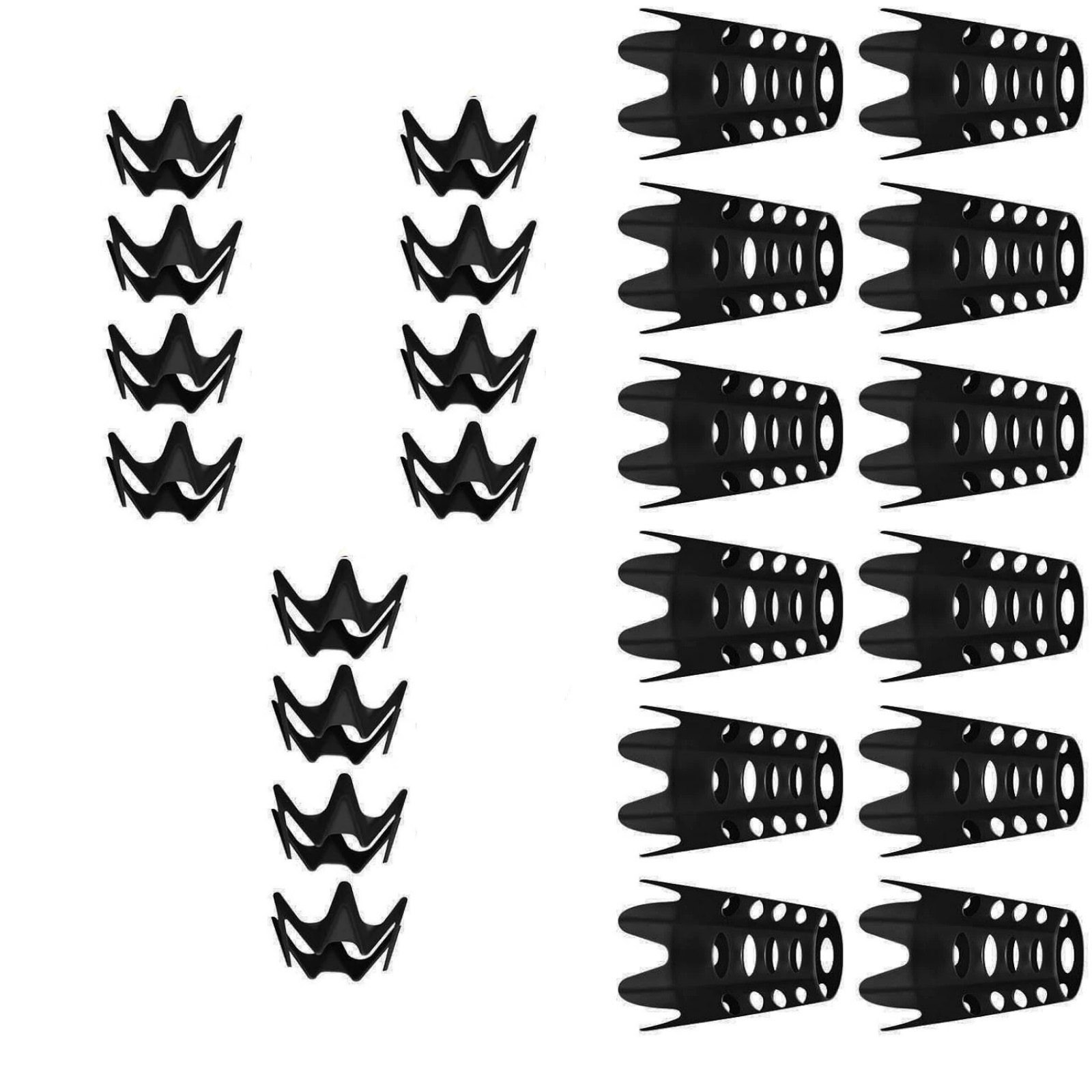 24 Count Plastic Golf Tee Set for Driving Range Warrior and Skill Improvement