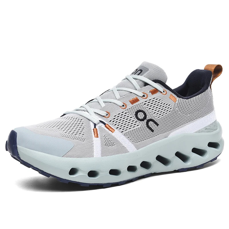 Men's Road Running Sneakers Track Trail Air Mesh Athletic Breathable Flats Shoes