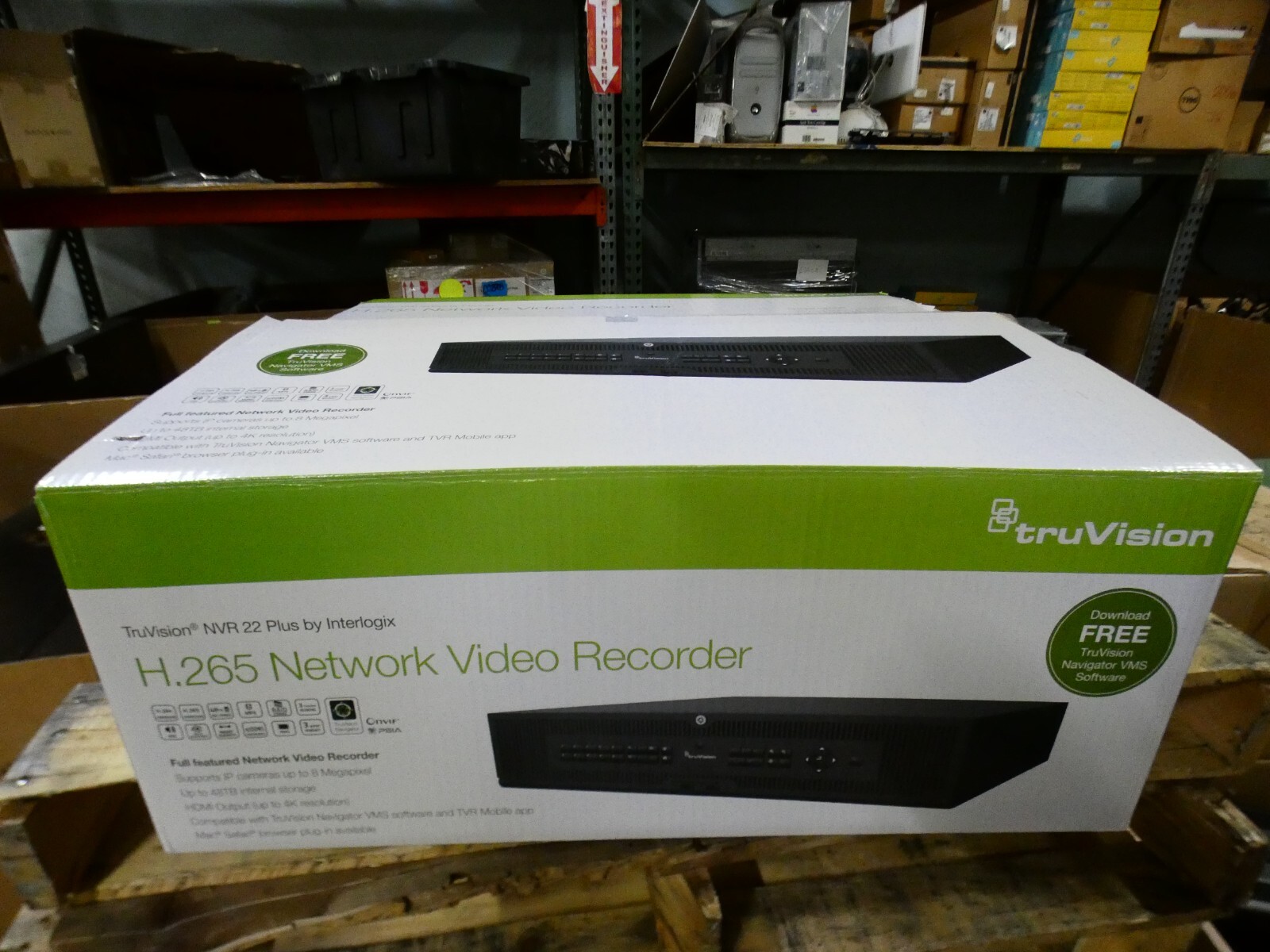 Interlogix TruVision NVR 22 TVN-2232P-000 H.265 Network Video Recorder 32CH