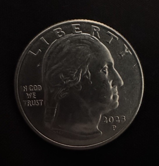 2023 D Edith Kanakaole Quarter With Error “IN COD WE TRUST” With Flower Error