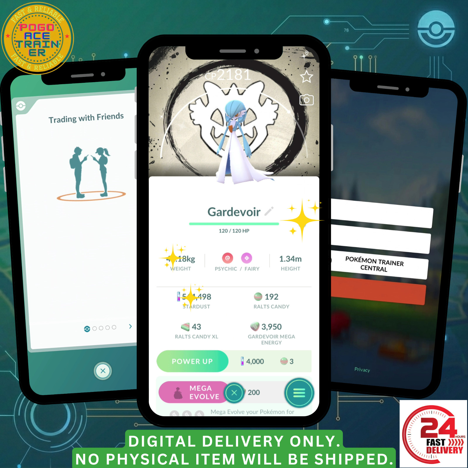 [✨SpecialBG✨] Shiny Gardevoir – GO Fest 2026 Special BG  ✨FAST24hDelivery✨