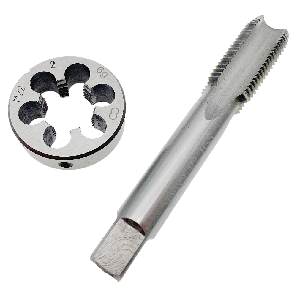 M22 x 2 Tap & Die RH Metric Thread Tap Tool Right Hand HSS