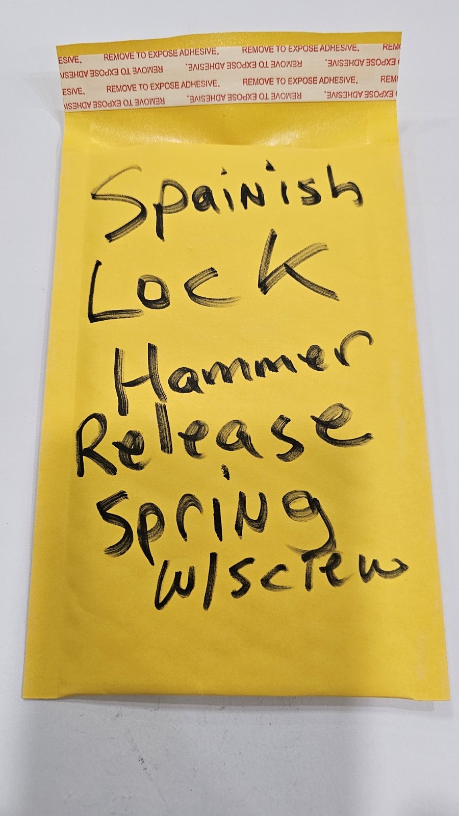 Spainish Black Powder Muzzleloader Lock Hammer Release Spring With Screw