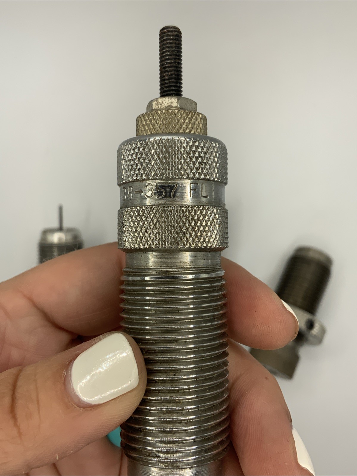 RCBS 38/357 carbide 3 die set plus extras Size and Lyman