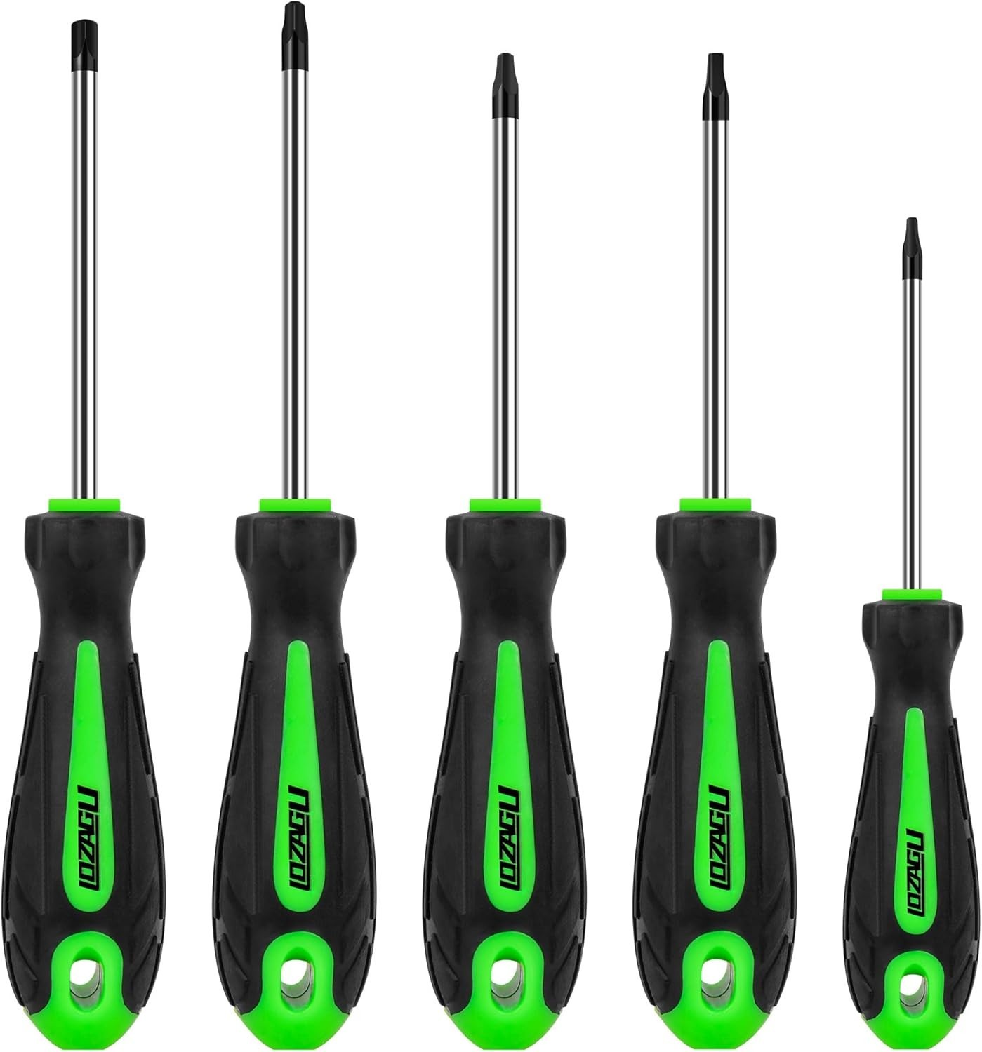 5-Piece Square Head Screwdriver Set, #0, 1, 2, 3, and #4 (N.0, 1, 2, 3, and N.4)