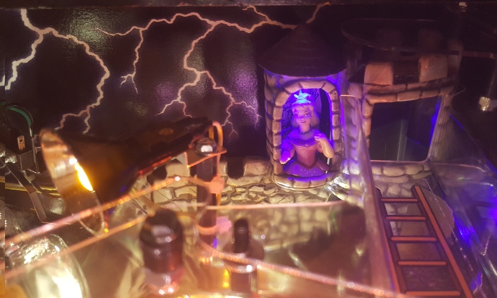 MEDIEVAL MADNESS Pinball Damsel Light Mod MMR REMAKE