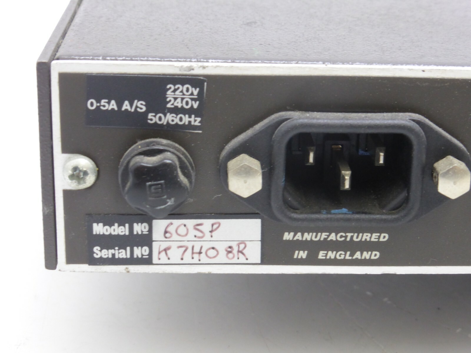 ARCON ENCODER 605P, model no.:605P, Serial No.:K7HO8R