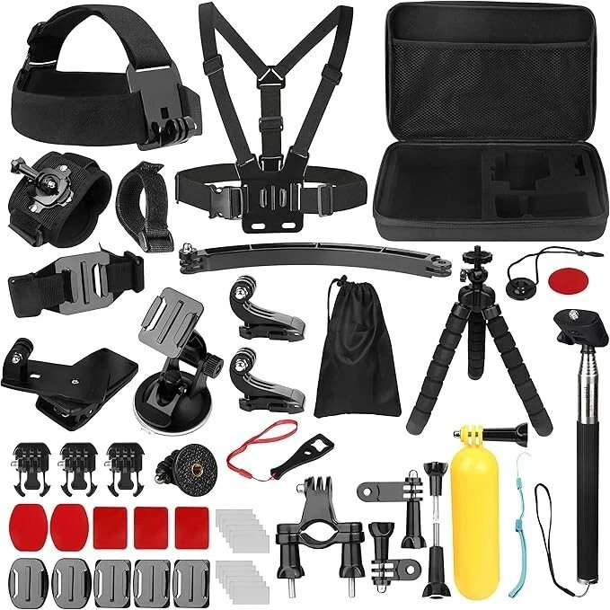 Action Cameras Accessory Kit, Neewer 50-in-1 Sports Camera Accessory Kit