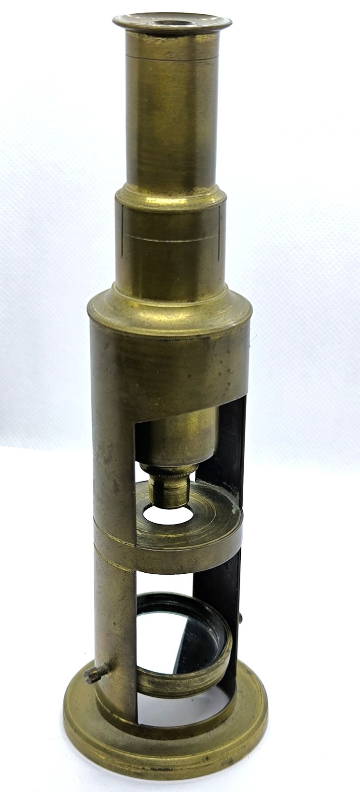 Antique Brass Field Microscope