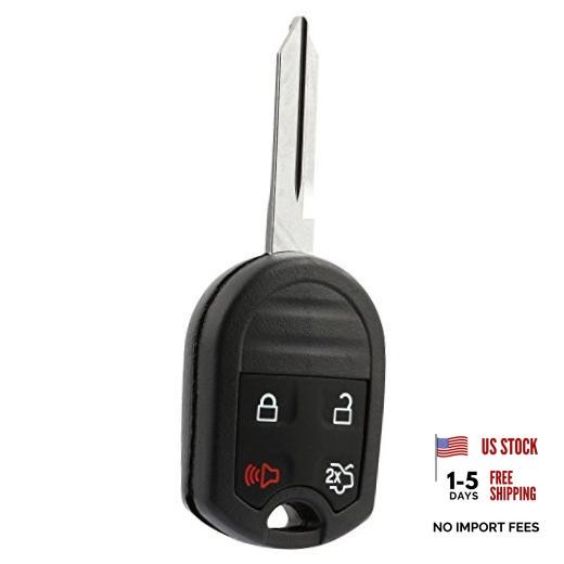 Car Key Fob Keyless Entry Remote fits Ford, Lincoln, Mercury, Mazda 4-btn