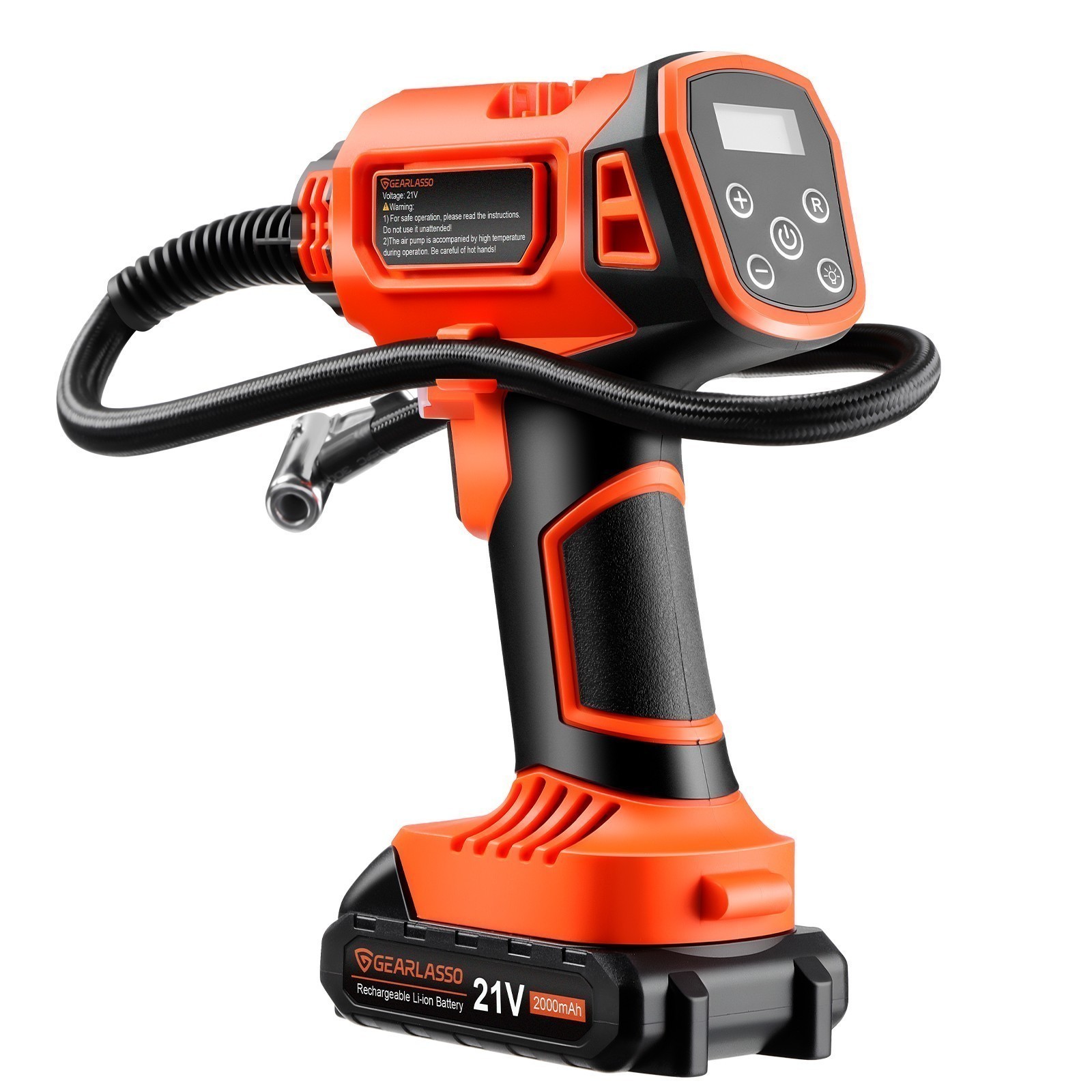 160PSI Cordless Tire Inflator Portable Air Compressor Car Air Tire Pump Digital