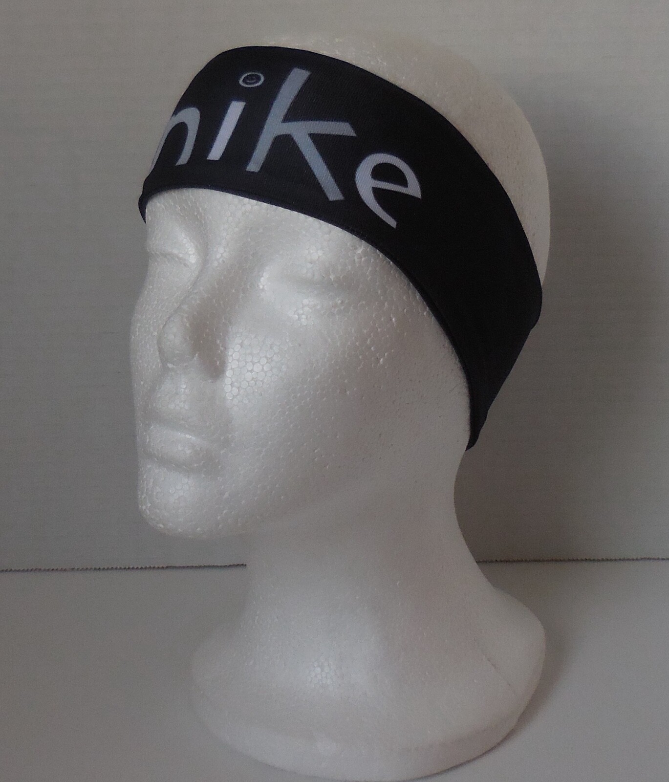 Nike Fury Headband 3.0 Printed NSW Youth Black/LT Smoke Grey/White