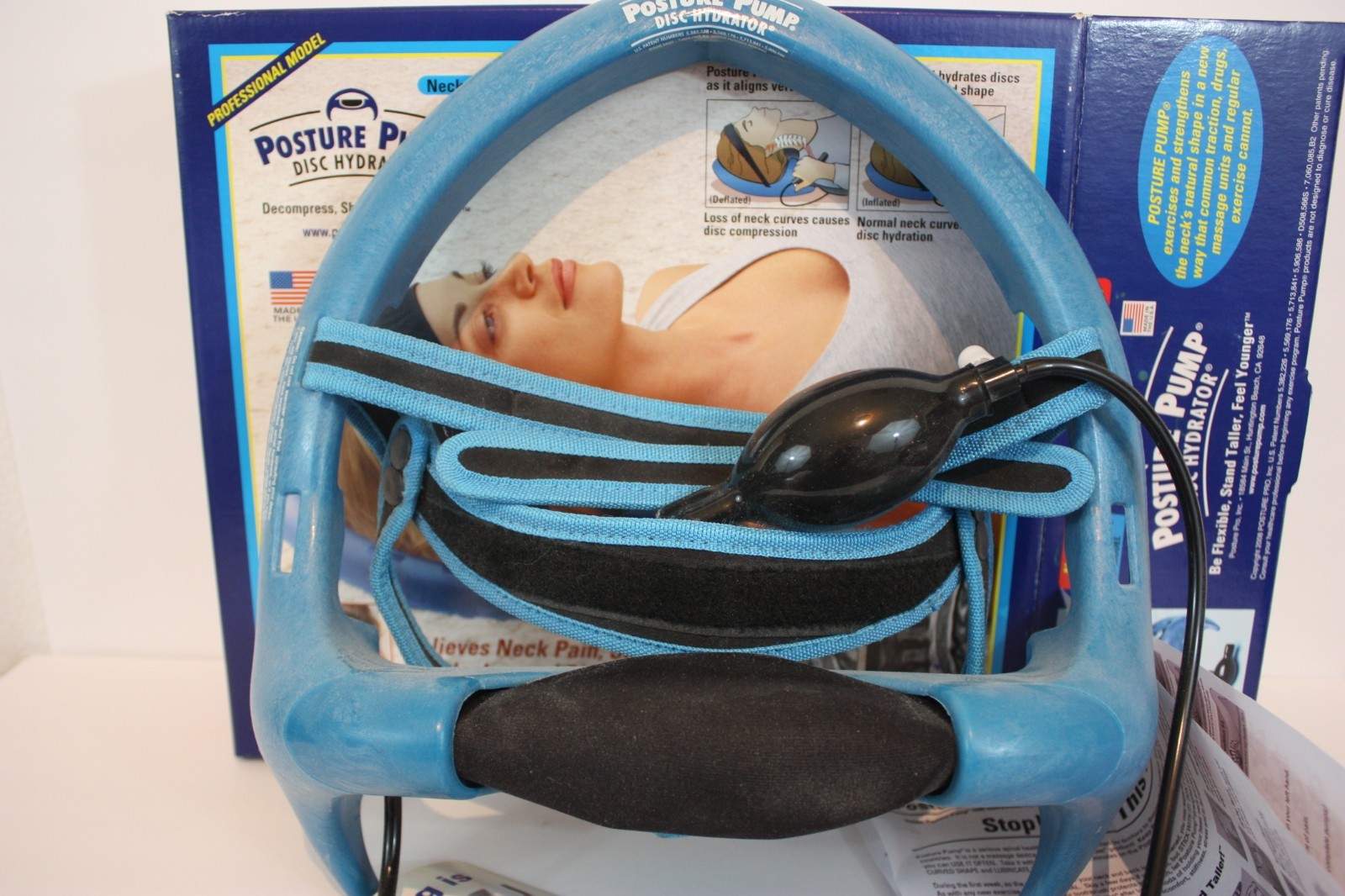 Posture Pump Neck Cervical Disc Exerciser Model 1000 EUC