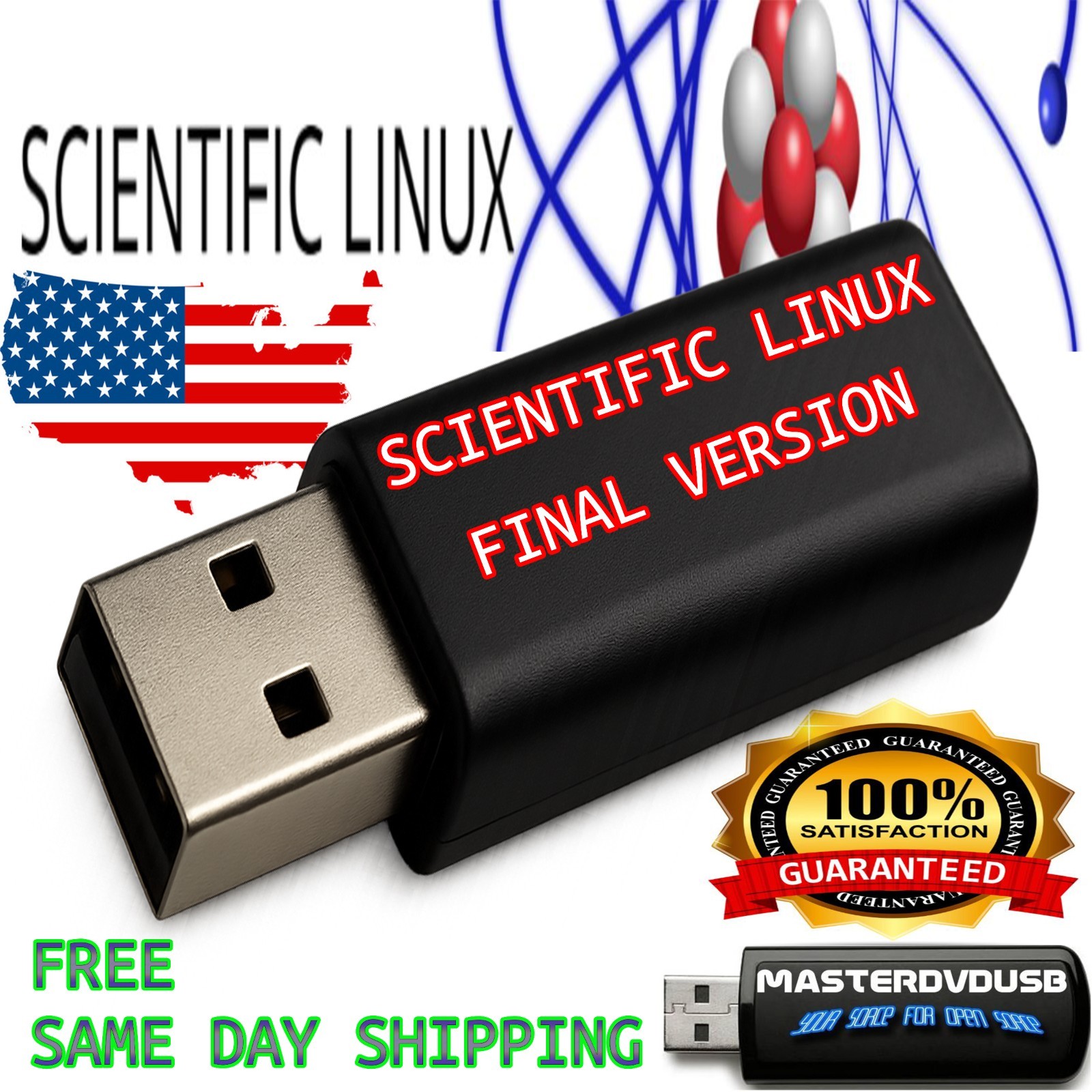 Scientific Linux 64‑Bit Bootable USB Installer  Enterprise‑Grade OS for Reseach