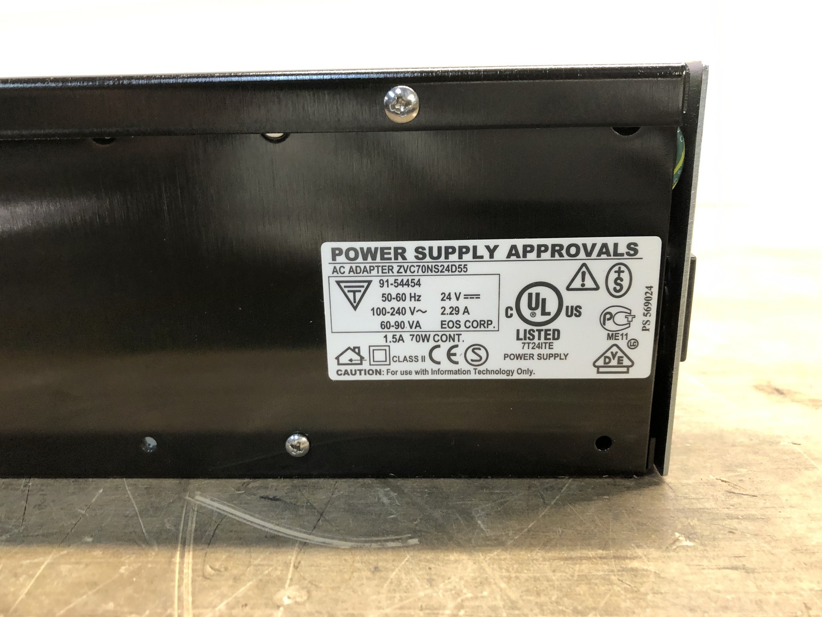 WHOLER TECHOLOGIES AMP2A VTR2 ANALOG AUDIO MONITOR PANEL