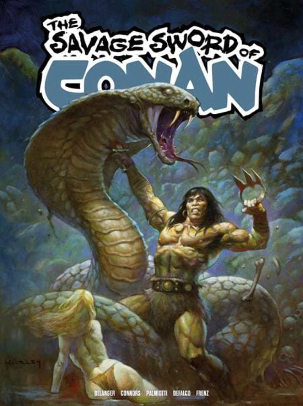 SAVAGE SWORD OF CONAN #15 CVR A ALEX HORLEY (MR) (VF/NM)