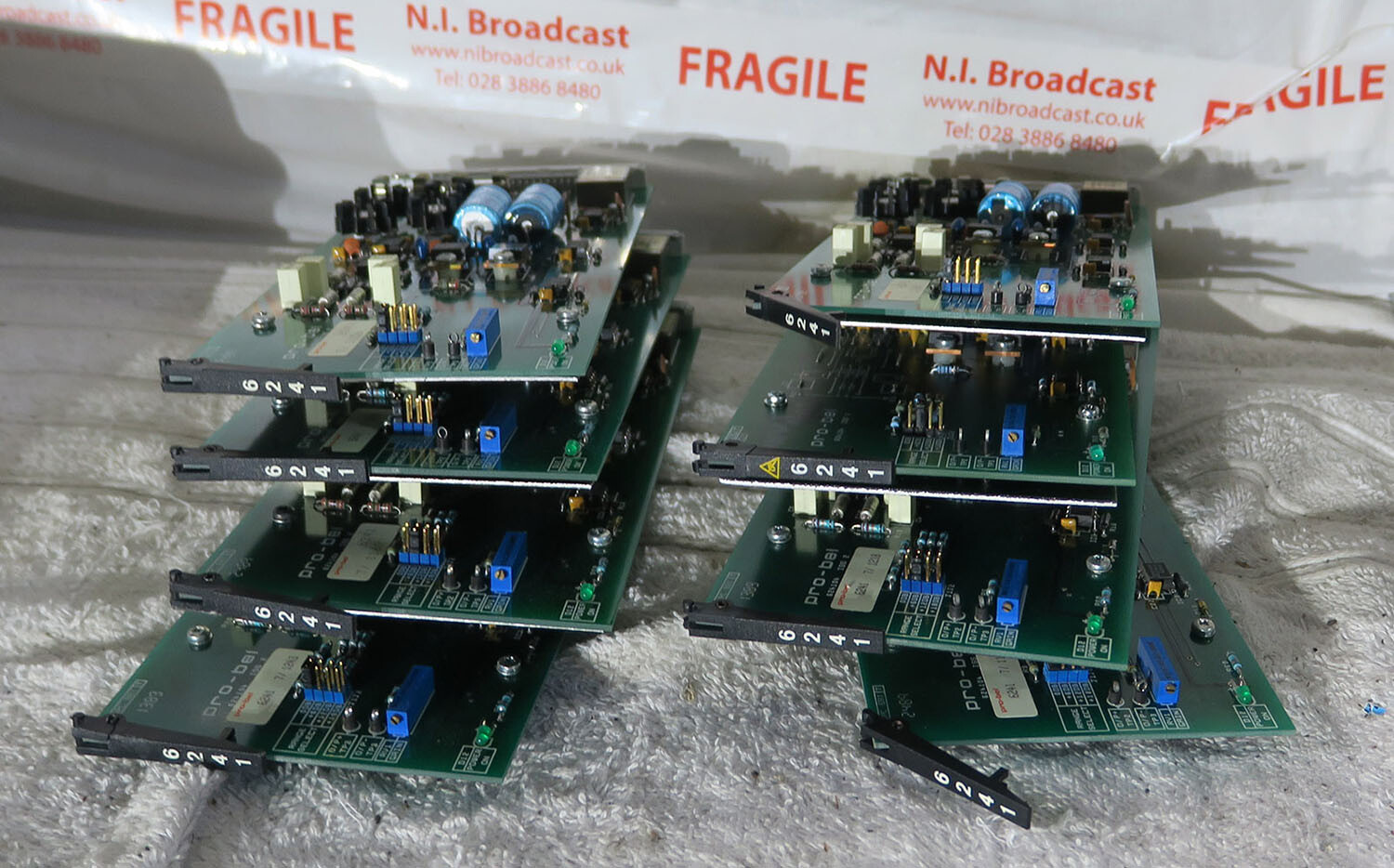 8x ll7101 input lars lundahl transformers on audio cards