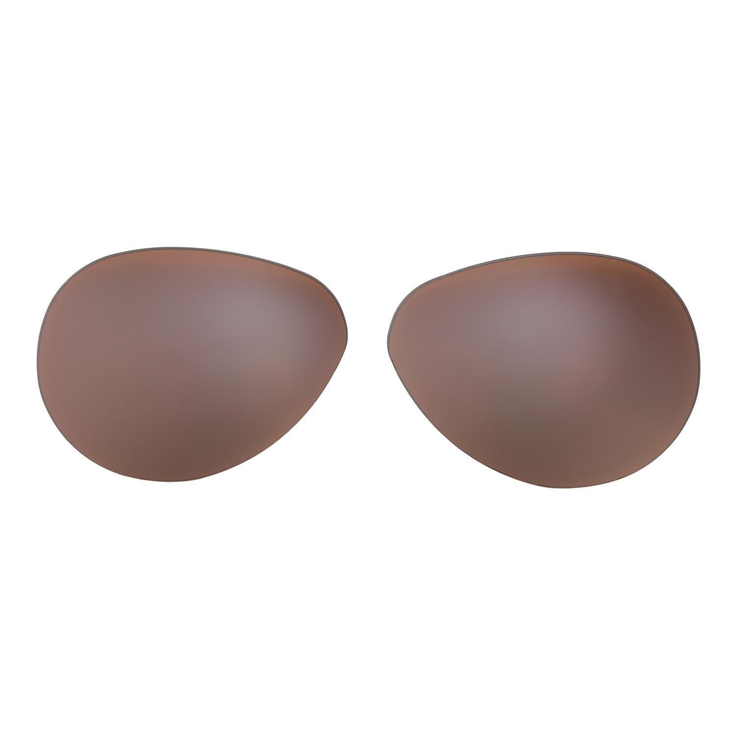 Walleva Brown Polarized Replacement Lenses For Maui Jim Swinging Bridges