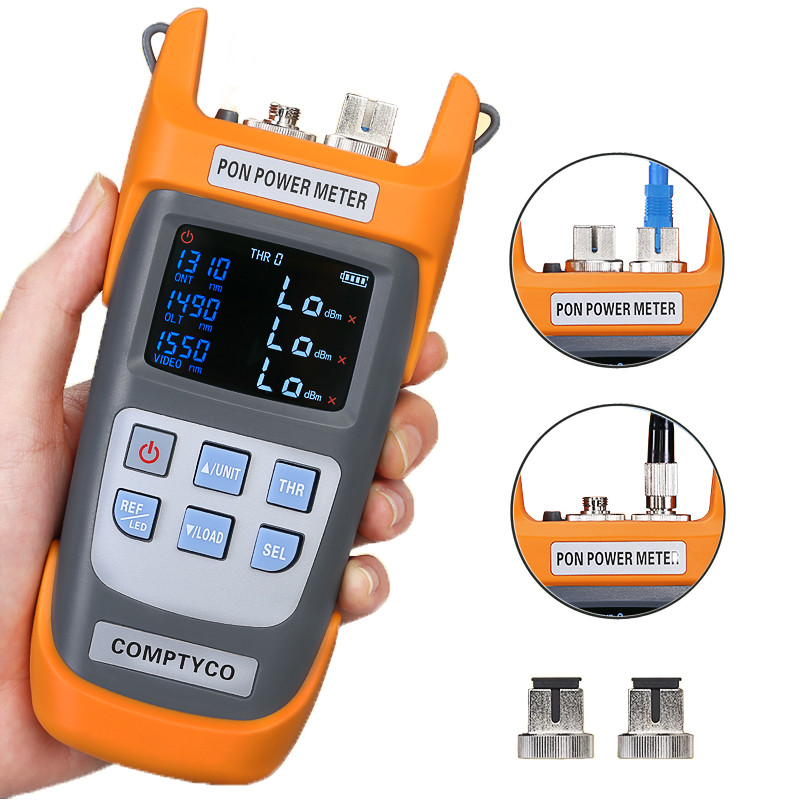 PON Power Meter FTTX/ONT/OLT 1310nm~1550nm SC/FC APC/UPC SM Test Meters &Detects