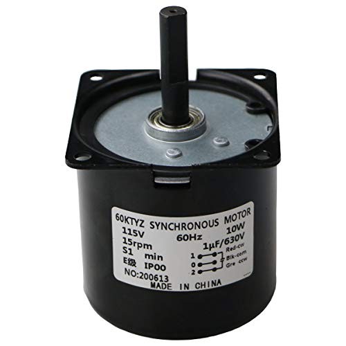 15RPM AC Motor 10Kg.cm Synchronous Gear Motor CW/CCW Control Dual 60KTYZ_15RPM