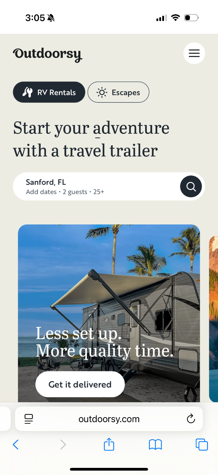 Outdoorsy Digital Gift Card