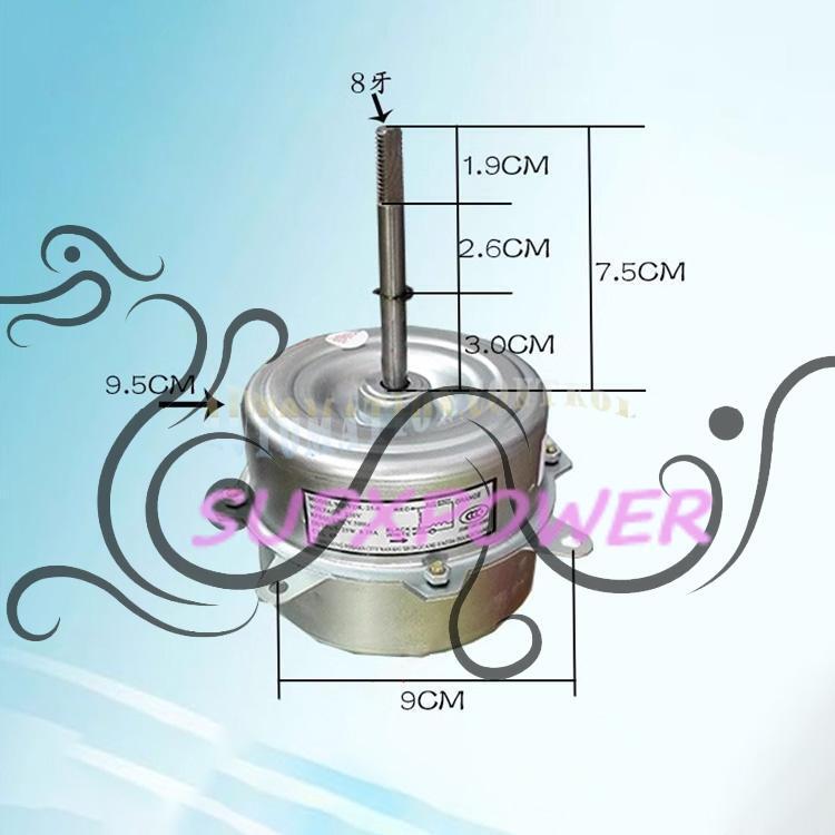 1PCS New YDK25-6 Air Conditioner Fan Motor 220V 25W 4P 0.35A YDK-25-6~