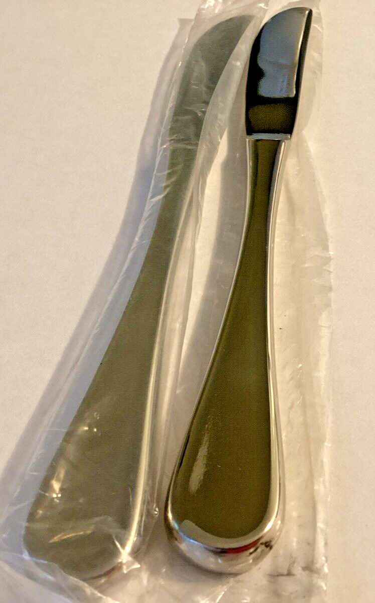 MANOR Set of 2 Knives Stainless 18/10 Flatware J A HENCKELS China Unused Knife