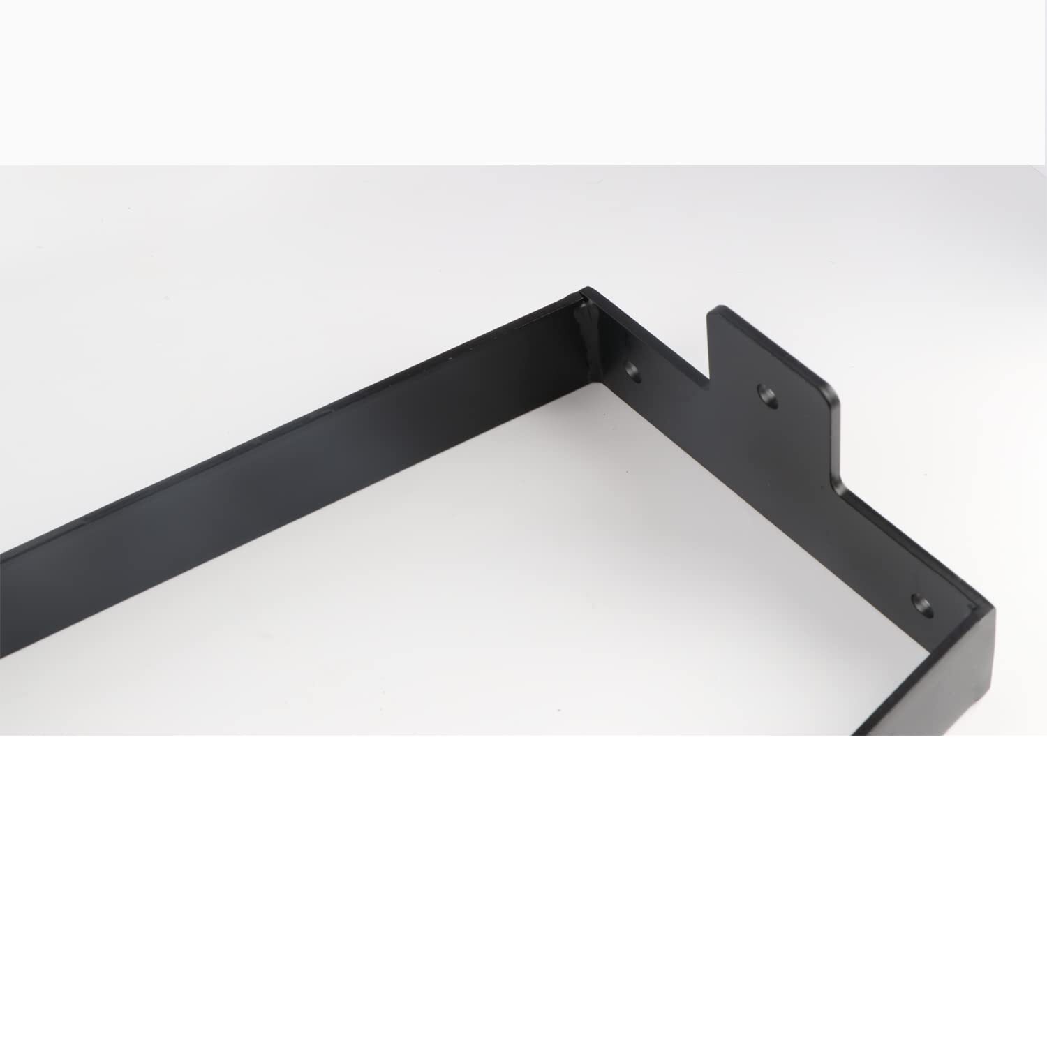 2-Pack 14-in Black Trapezoid Metal Table Legs DIY Furniture Coffee Table Legs